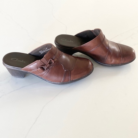 CLARKS Clog Mules Shoes - Picture 3 of 6